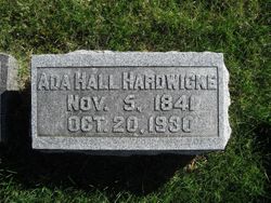 Ada <I>Hall</I> Hardwicke 