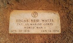 Pvt Edgar Reid Watts Sr.