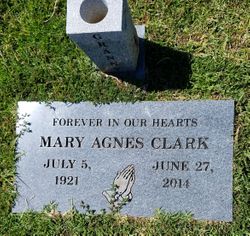 Mary Agnes “Granny” <I>Grant</I> Clark 