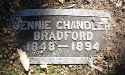 Jennie <I>Chandler</I> Bradford 