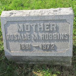 Rosalie M <I>Morris</I> Robbins 