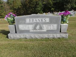 Annie Myrtle “Ann” <I>Freeman</I> Franks 