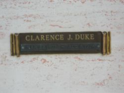 Clarence J Duke 
