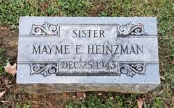 Mary Elizabeth “Mayme” Heinzman 