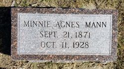 Minnie Agnes <I>Manderson</I> Mann 