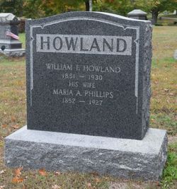 Maria A. <I>Phillips</I> Howland 