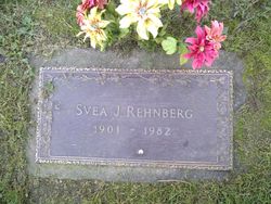 Svea J. <I>Lindstrom</I> Rehnberg 