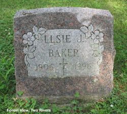 Elsie J. <I>Renier</I> Baker 