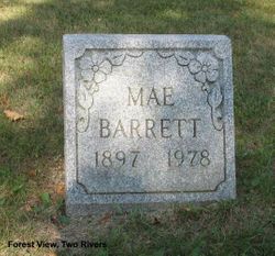 Mae <I>McDonald</I> Barrett 