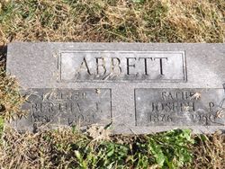 Bertha J. <I>Sutton</I> Abbett 