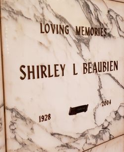 Shirley Lois <I>Shelby</I> Beaubien 