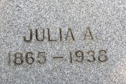 Julia Amelia <I>Gray</I> Johnson 