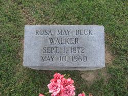 Rosa May <I>Beck</I> Walker 