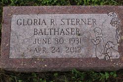 Gloria R. <I>Sterner</I> Balthaser 