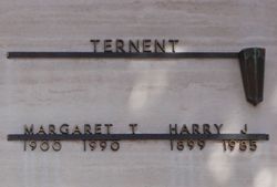 Margaret T <I>McMillan</I> Ternent 