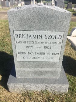 Rabbi Benjamin Szold 