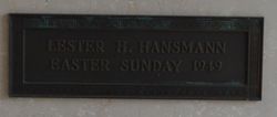 Lester Hughes Hansmann 