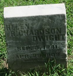 Helen <I>Richardson</I> Dwight 