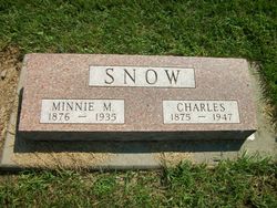 Minnie May <I>Cooper</I> Snow 