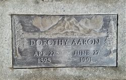 Dorothy Elizabeth Aaron 