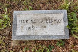 Florence A. <I>Granger</I> Benway 