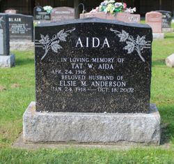 Elsie Margaret <I>Anderson</I> Aida 