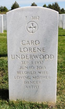 Carol Lorene <I>Evans</I> Underwood 