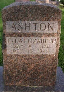 Ella Elizabeth Ashton 