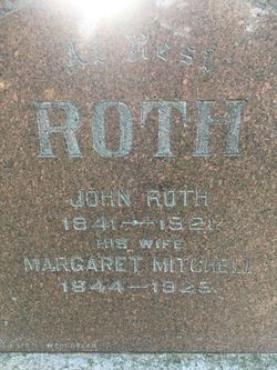 Margaret <I>Mitchell</I> Roth 