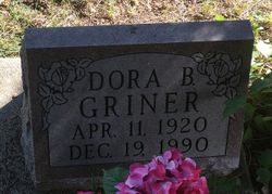 Dora B Griner 