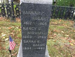 Hannah P. <I>Adams</I> Hobart 