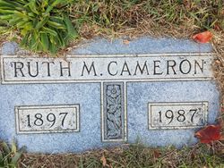 Ruth Mary <I>Wright</I> Cameron 
