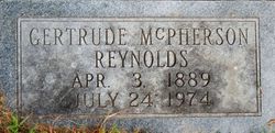 Gertrude <I>Jones</I> McPherson Reynolds 