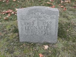 Leonhard Fredrick A “Leonard” Husby 