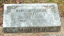 Marguerite <I>Smith</I> Sublett 