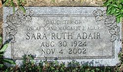 Sara Ruth Adair 