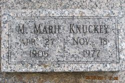 Maude Marie <I>Jenkins</I> Knuckey 