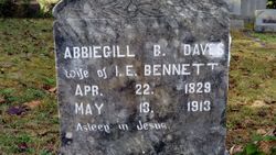 Abbiegill B. <I>Daves</I> Bennett 