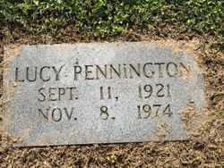 Lucy Alice <I>Cross</I> Pennington 