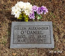 Susan Helen <I>Alexander</I> O'Daniel 