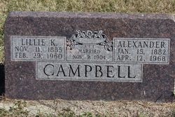 Lillie Katherine <I>Wolf</I> Campbell 