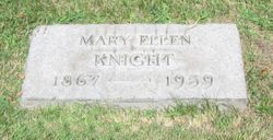 Mary Ellen <I>Waggoner</I> Knight 