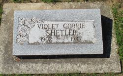 Violet Nellie <I>Gorrie</I> Shetler 