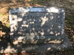 Lucy <I>Sarvis</I> Grant 