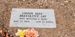 Linnie Mae “Mimi” <I>Breedlove</I> Jay 