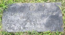 John S Carruthers 