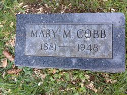 Mary M. <I>Tillapaugh</I> Cobb 