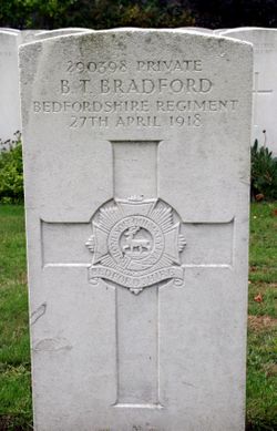 Pvt B. T. Bradford 