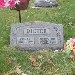 Gertrude Emma <I>Elliott</I> Dieter 