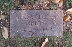 Rosa Celestine <I>Greene</I> Glenn 